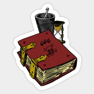 Book of the Dead Sticker